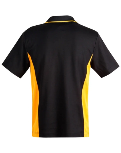 Picture of Winning Spirit, Mens TrueDry Contrast S/S Polo